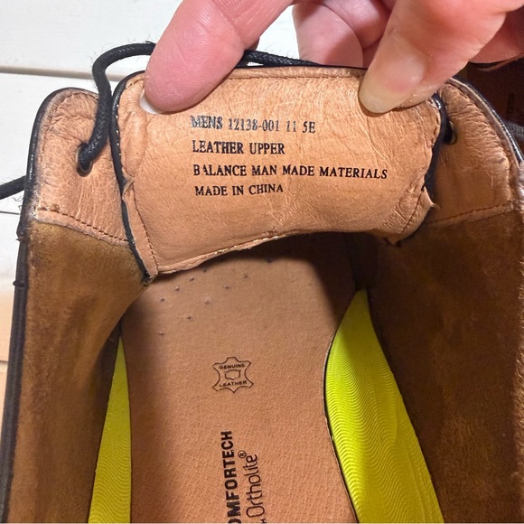 Florsheim Men’s Midtown Cap Toe Black Oxford Ortholite Insole Size 11 (5E) - Picture 10 of 10